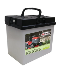 Batteria per trattorino 32ah 12v 320cca polo positivo destro